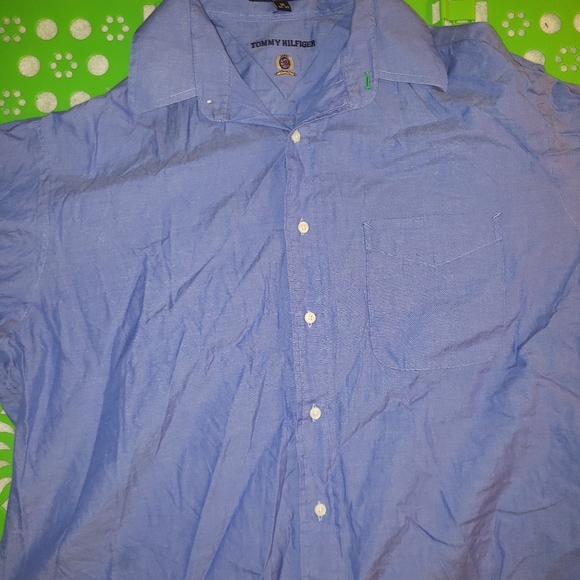 Tommy Hilfiger Blue Button Up - Picture 1 of 1